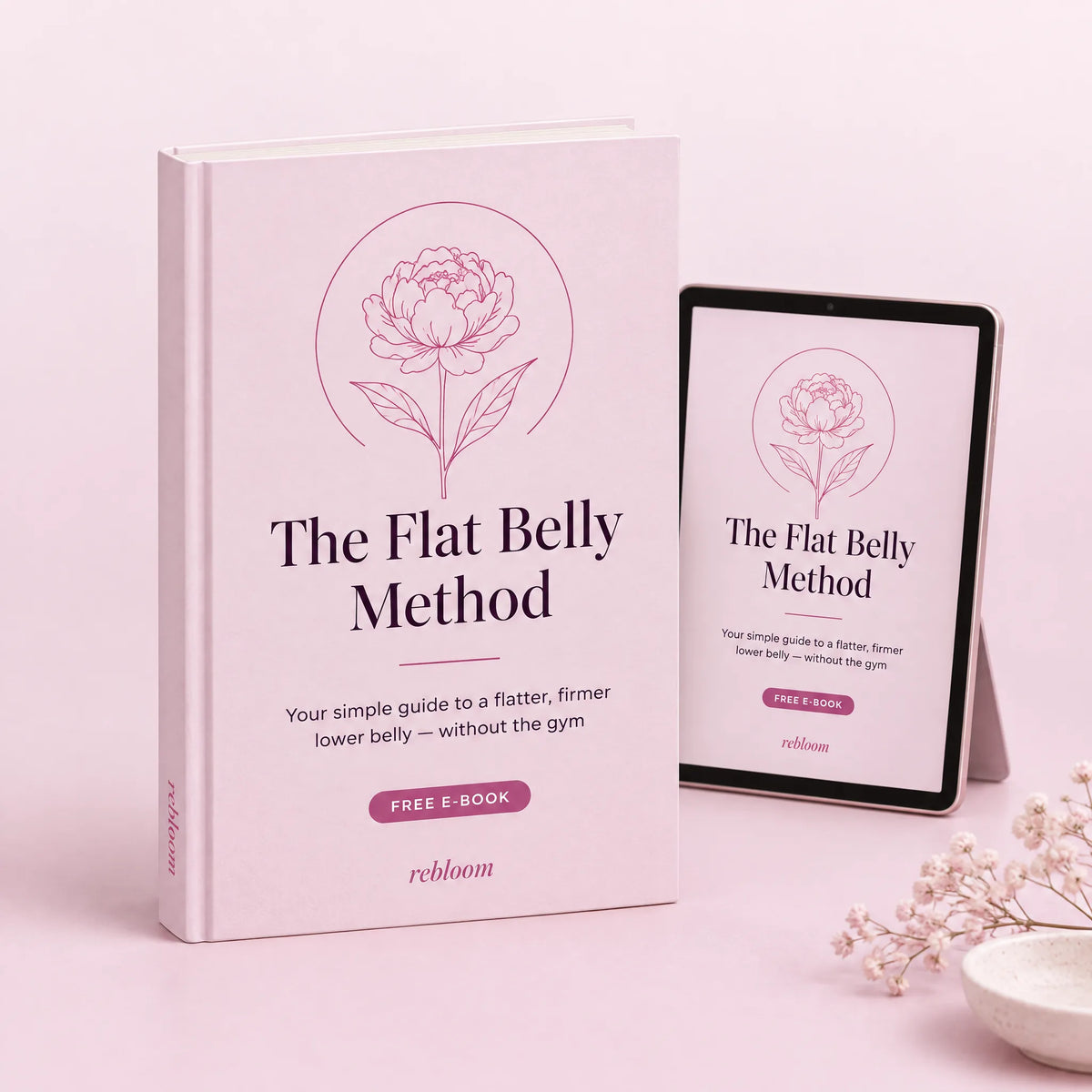 E-Book: The Flat Belly Method — Your simple guide to a flatter, firmer lower belly