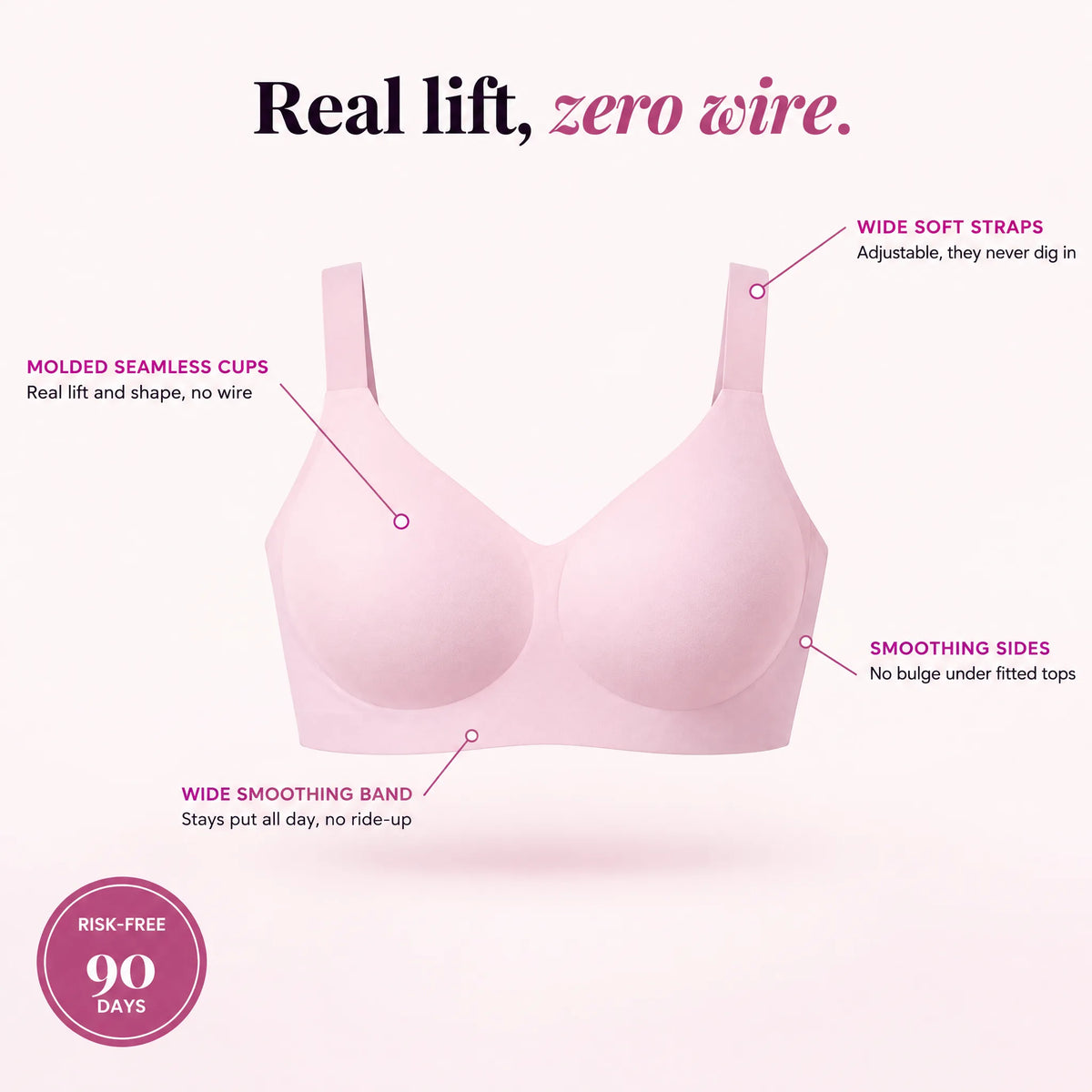 Sculpt Bra · Wireless Lift