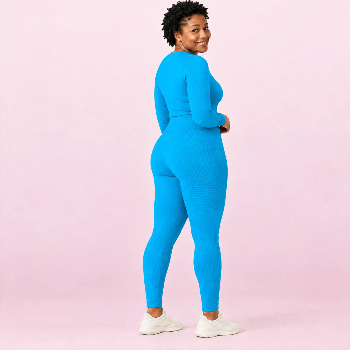Sculpt Leggings · Stay-Up - Turquoise