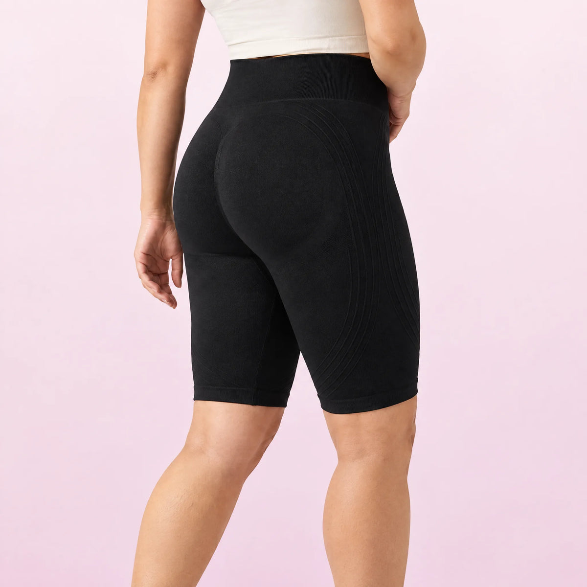Sculpt Shorts · No Ride-Up - Black